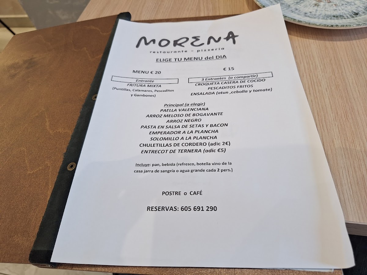 Ristorante Pizzeria Morena Menu - Image 5